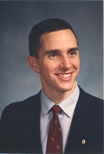 1987-09-01 Erik J. Heels MIT Yearbook Portrait