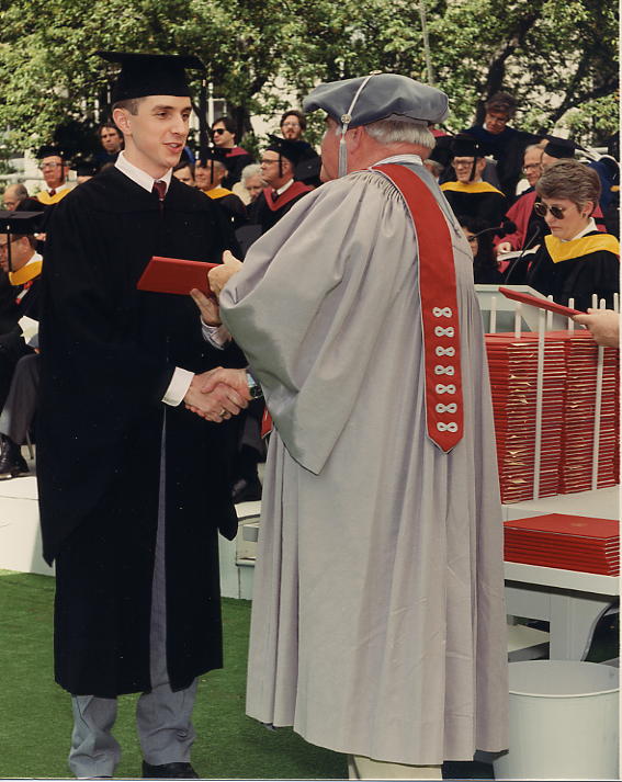 1988-05-17 Erik J. Heels MIT Graduation