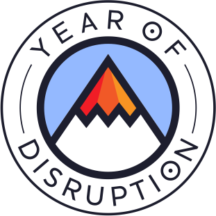 Year of Disruption Logo
